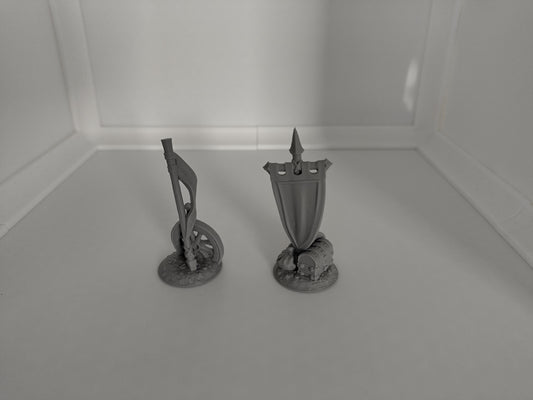 Objective markers for RPGs and wargaming | 3D printed miniature terrain
