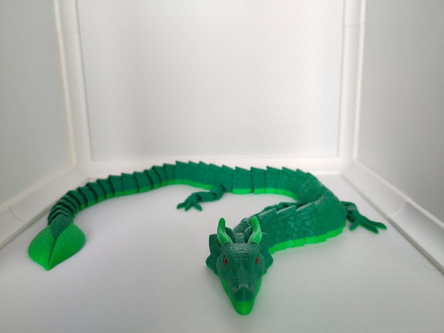 Articulating leaf dragon | 3D printed