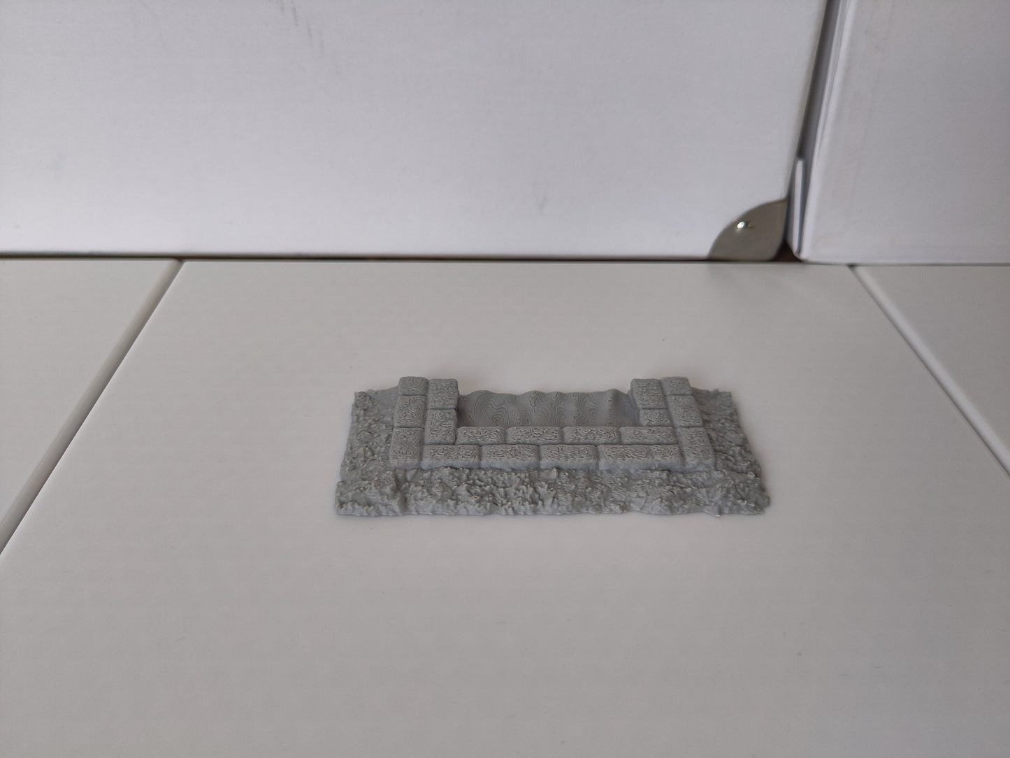 Modular moat terrain for 28mm scale tabletop games | Part of The Fortress set