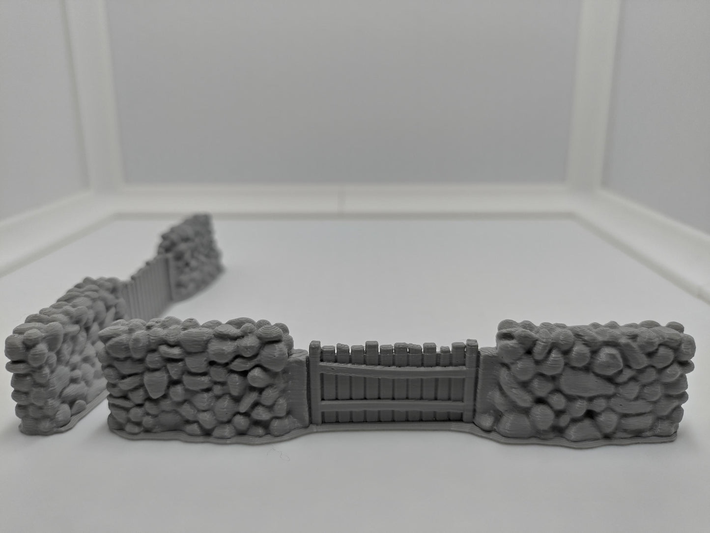 Stone walls scatter terrain 28mm scale | Fences for wargaming, RPGs and other miniature games