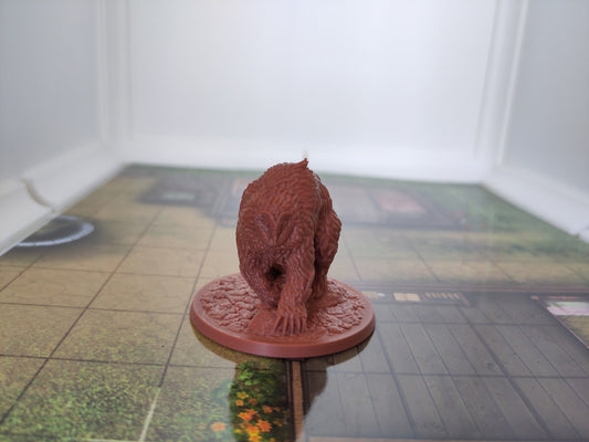 Owlbear miniatures for D&D and other RPG systems  | 3d printed dungeons and dragons large monster