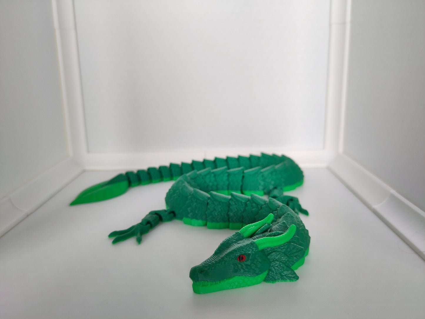 Articulating leaf dragon | 3D printed