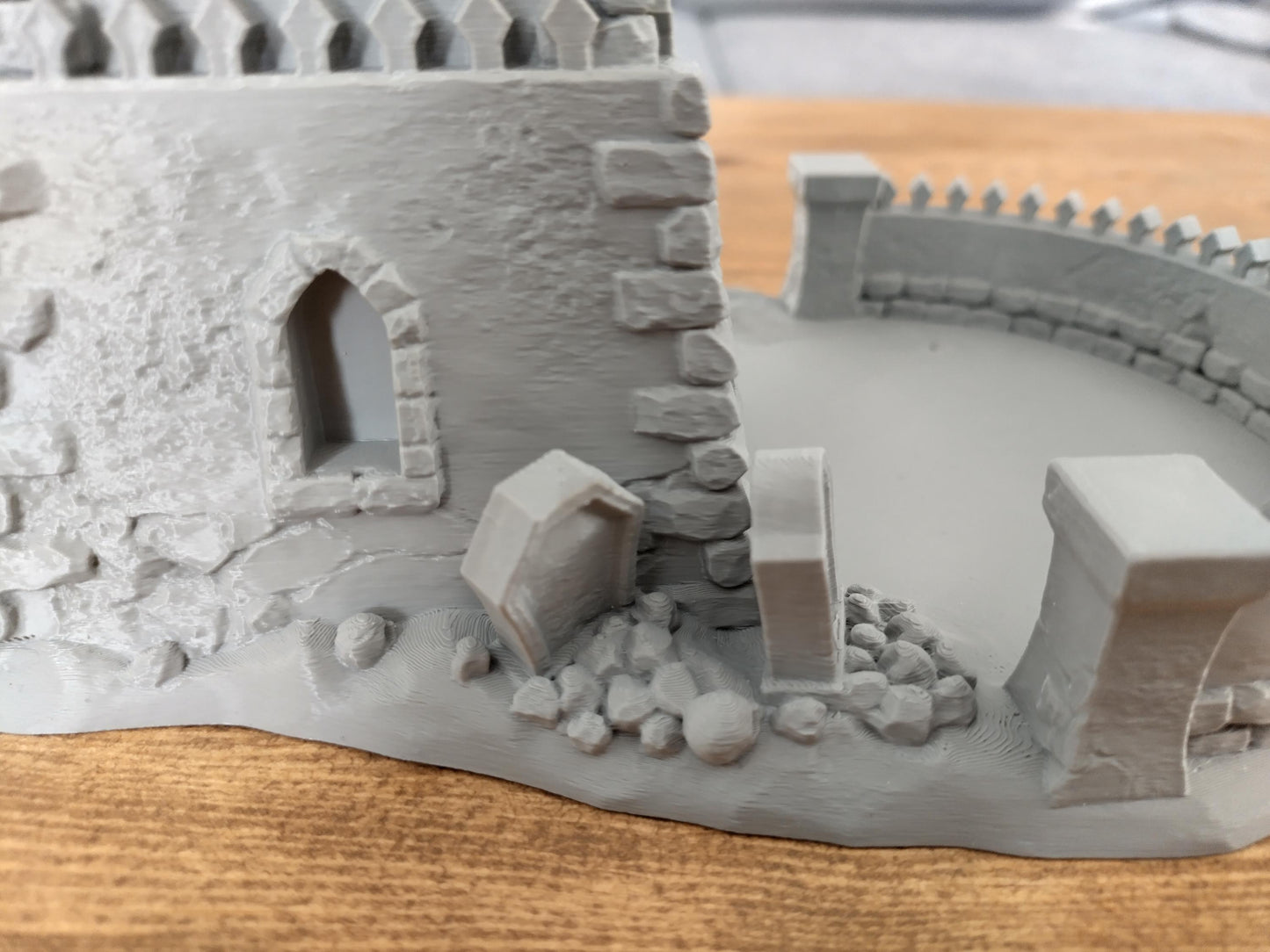 Bat lair dice tower for TTRPGs and other tablet top dice games  | 3d printed accessory for dice games