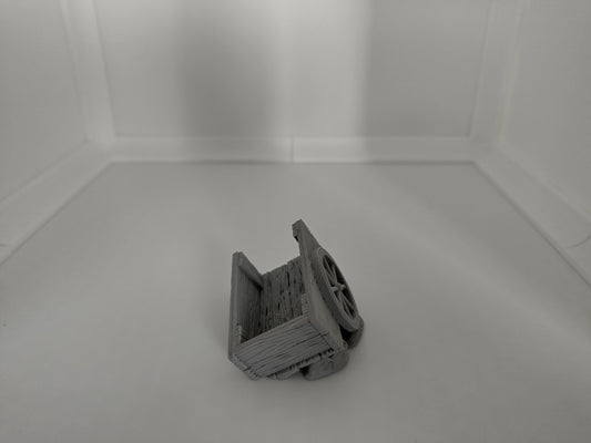 Broken cart | 3D printed wargaming & rpg miniature terrain