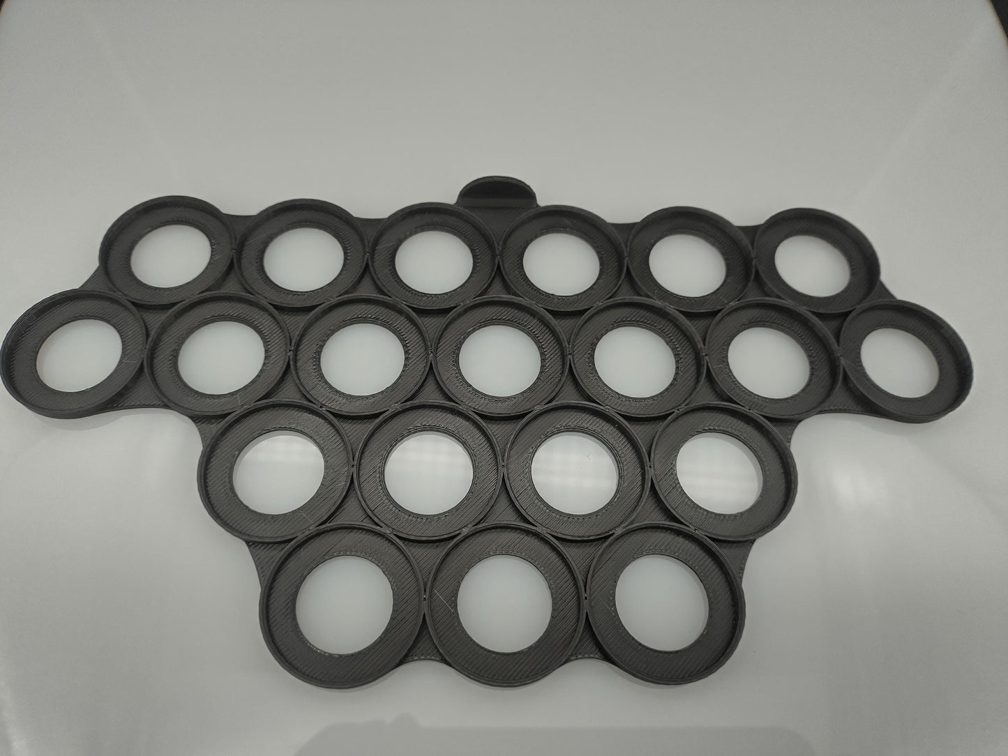 Movement tray 28mm 20 slots round bases for various tabletop games