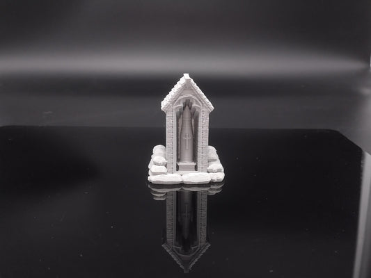Ammunition temple wargaming scatter terrain - Sci-Fi grimdark terrain | Trench Warfare Zone