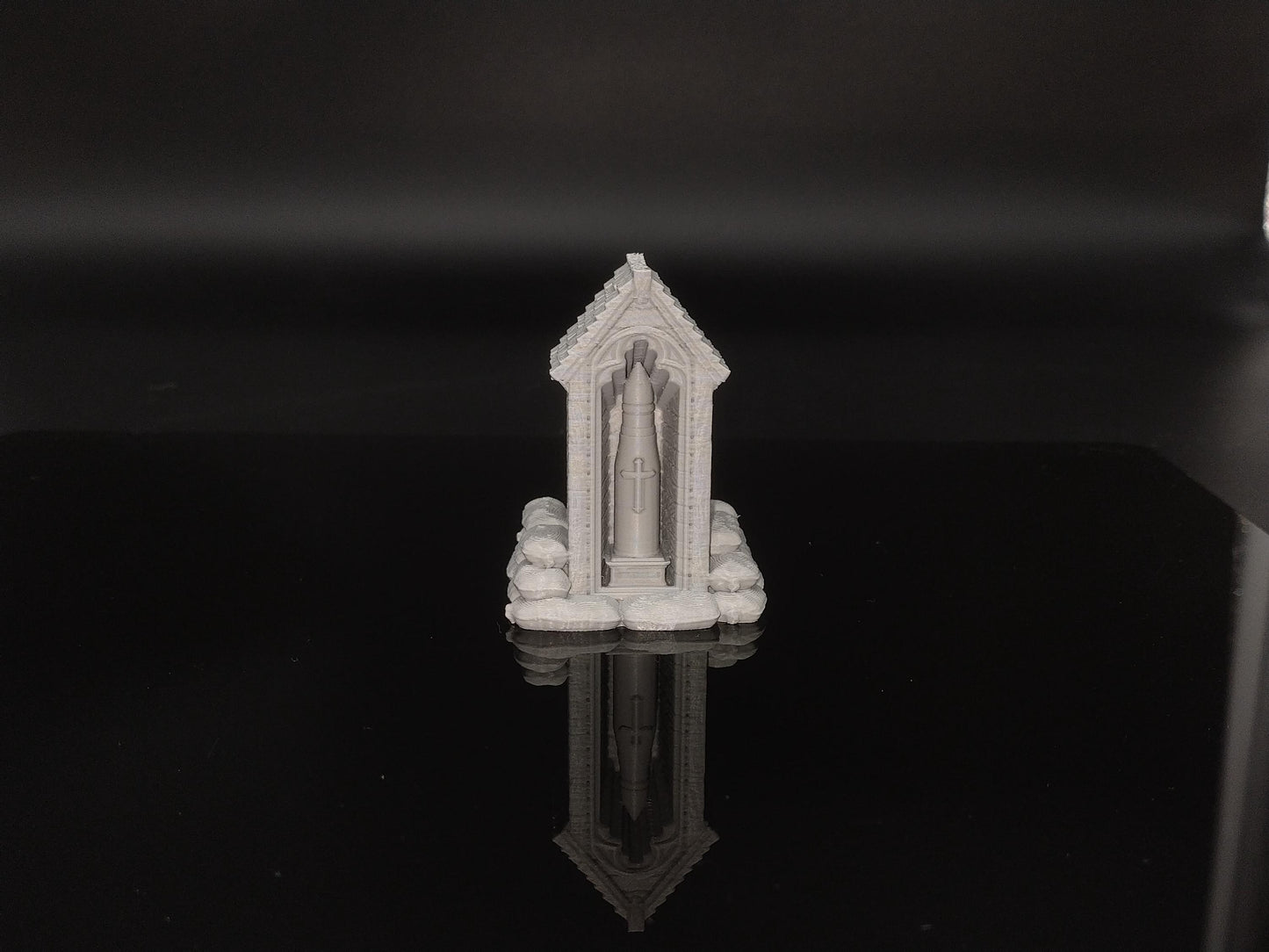 Ammunition temple wargaming scatter terrain - Sci-Fi grimdark terrain | Trench Warfare Zone