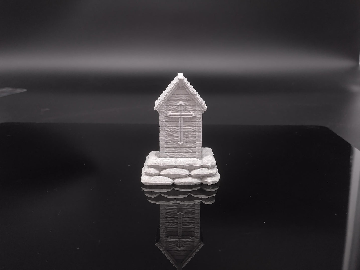 Ammunition temple wargaming scatter terrain - Sci-Fi grimdark terrain | Trench Warfare Zone